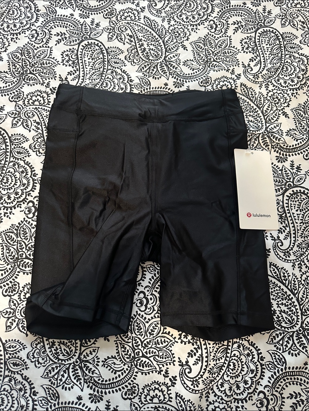 lululemon athletica Black Bike Shorts